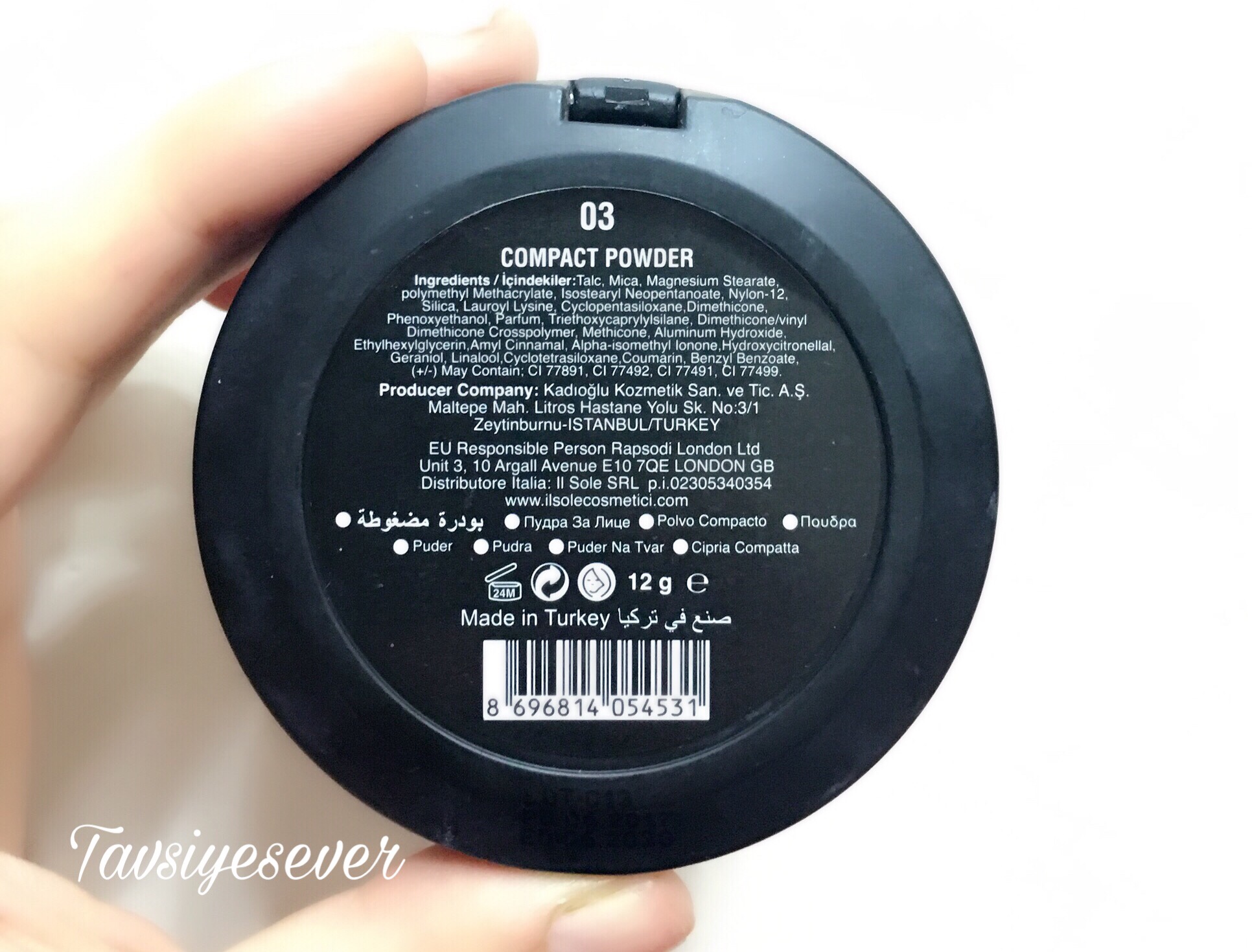 Gabrini Pudra Yorumlarım