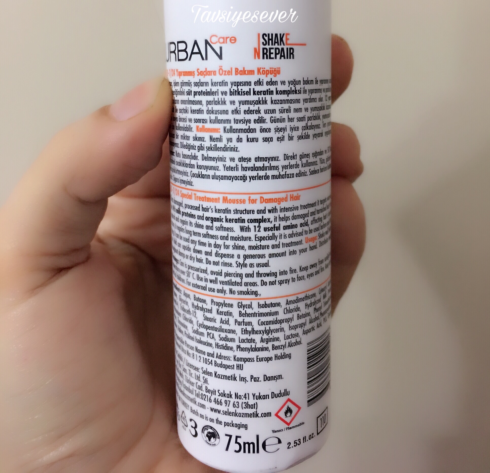 Urban Care Saç Köpüğü 