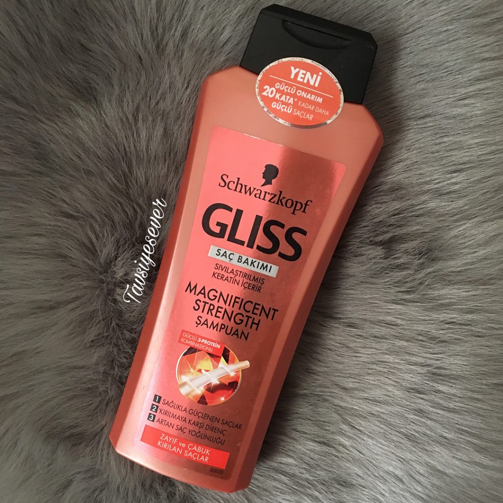 schwarzkopf gliss magnificent strength şampuan