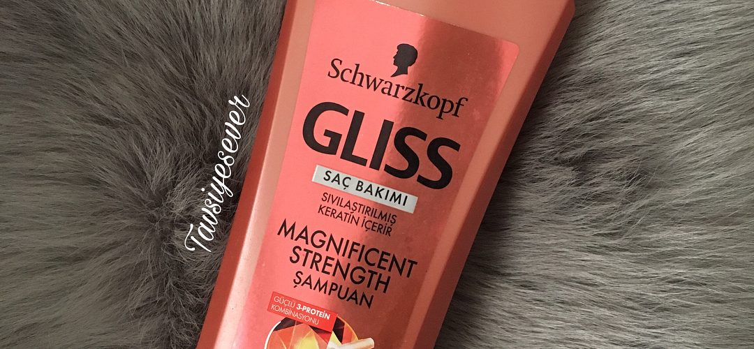 schwarzkopf gliss magnificent strength şampuan