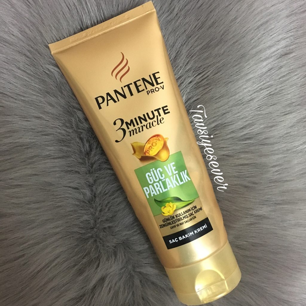 pantene 3 minute saç kremi