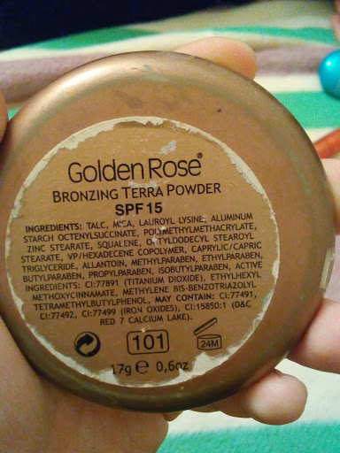 GOLDEN ROSE BRONZING TERRA POWDER