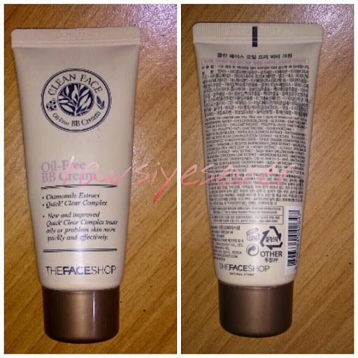 THE FACE SHOP OIL-FREE BB CREAM