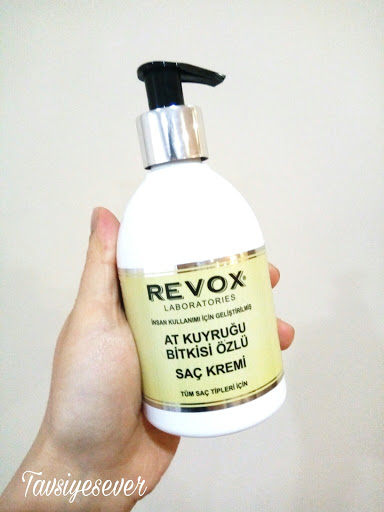 Revox At Kuyruğu Bitkisi Özlü Saç Kremi