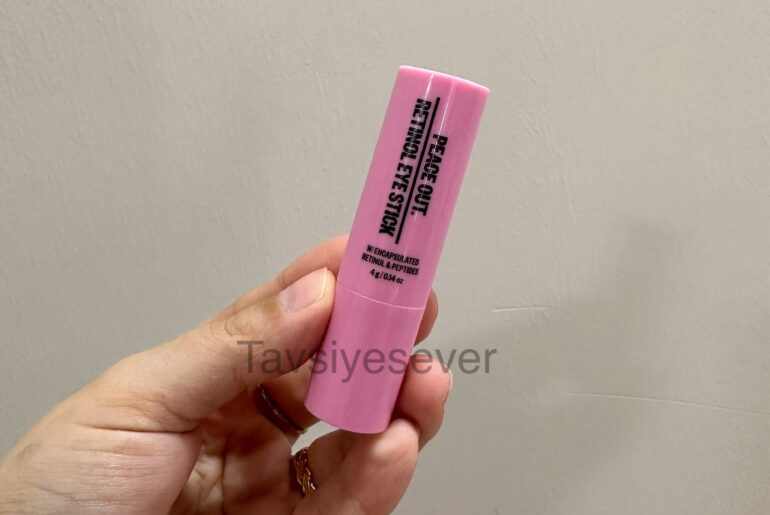 Peace Out Retinol Eye Stick: Göz Çevresi İçin Pratik Bir Çözüm
