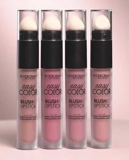 Deborah Easy Color Allık & Ruj: Az Renk, Çok İşlev!