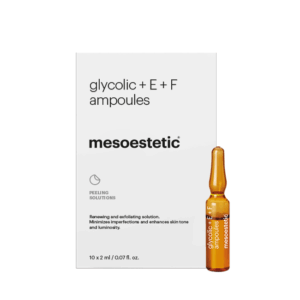 Mesoestetic Glycolic + E + F Ampulleri Deneyimim: Lekeler ve Pürüzler İçin Etkili Çözüm